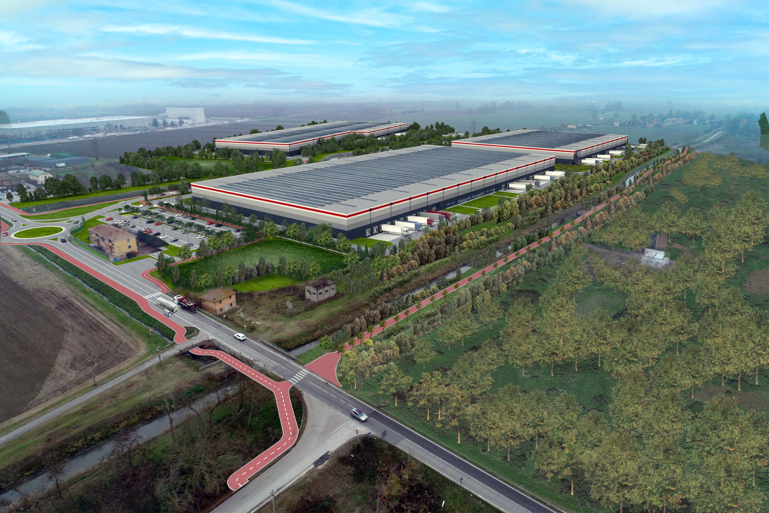 GSE ITALIA IN CHARGE OF THE CONSTRUCTION OF A LOGISTICS WAREHOUSE FOR P3 LOGISTIC PARKS
