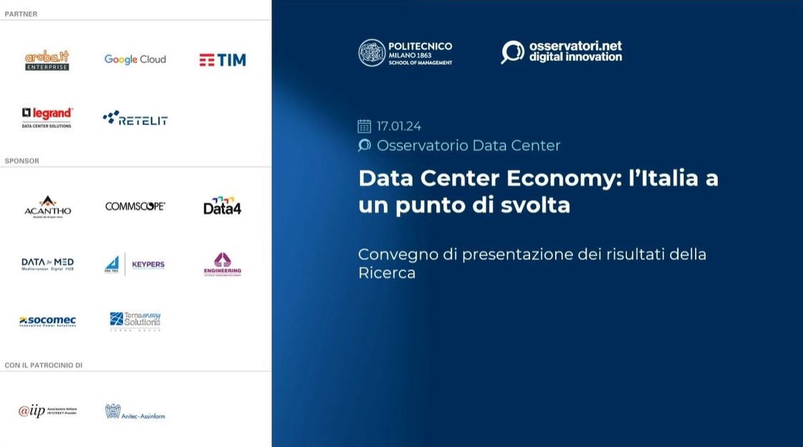 Data center economy e opportunità per il settore delle costruzioni in Italia